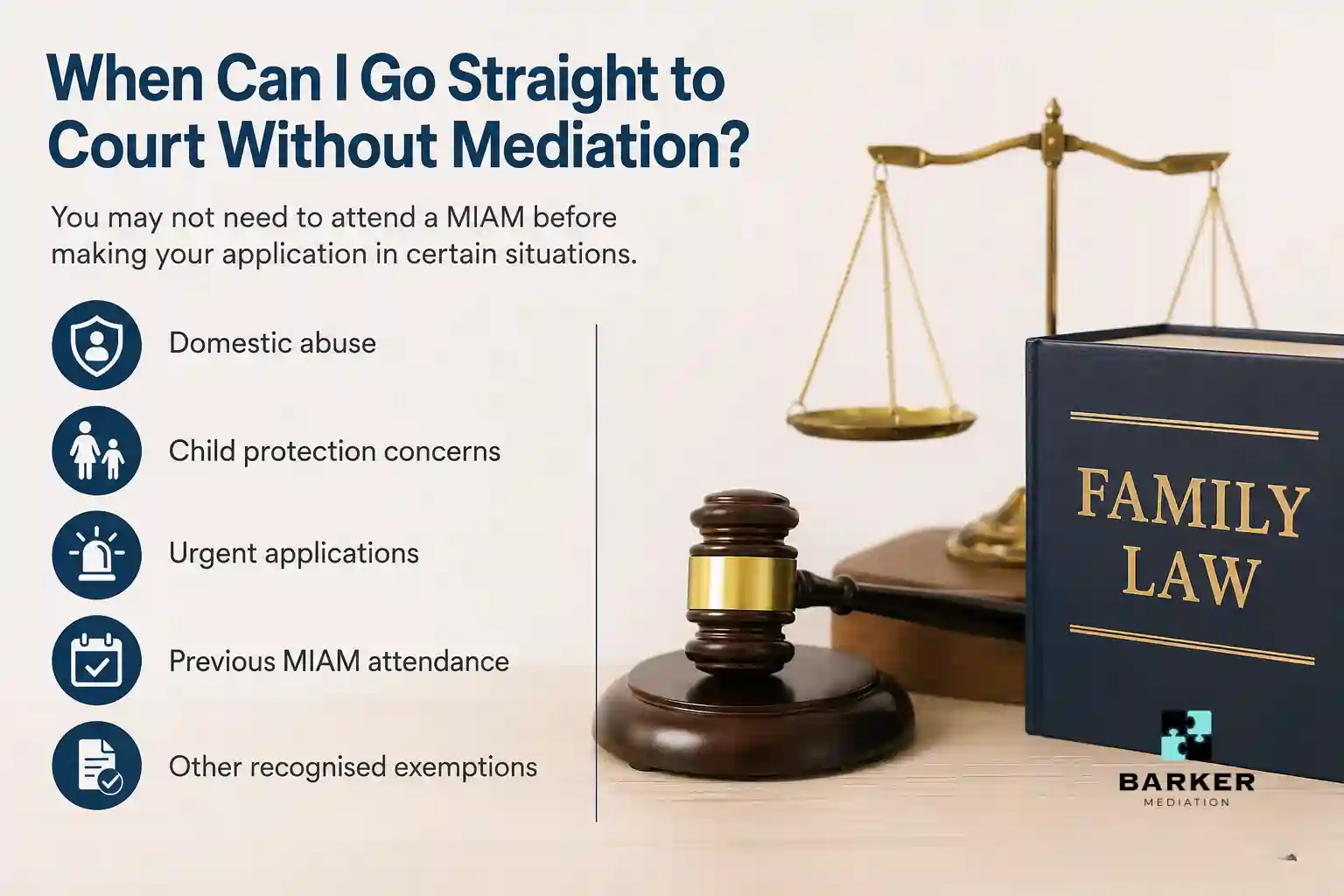 When Can I Go Straight to Court Without Mediation Newquay?